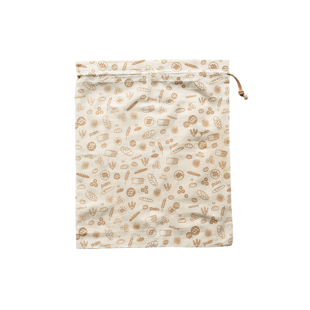 Organic Cotton Bread Loaf Bag