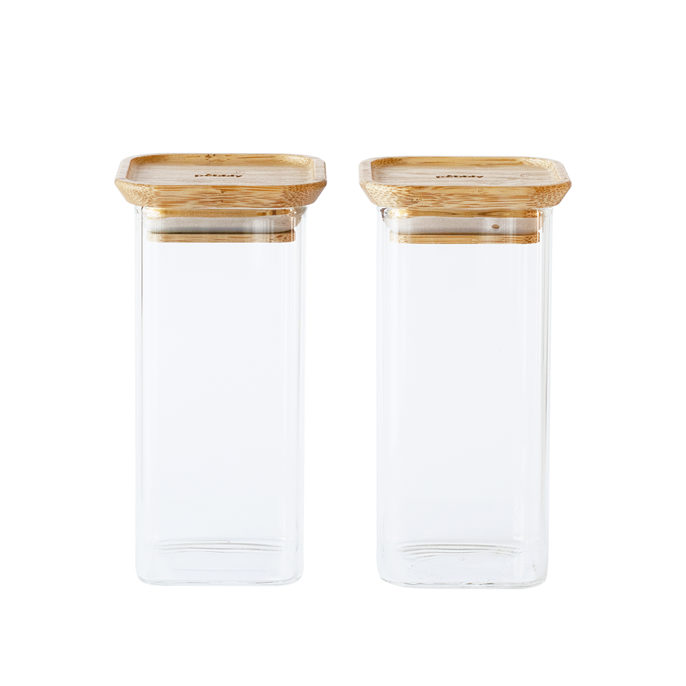 Top Quality Stackable Glass Food Storage Container with Leakproof Bamboo  Lid Eco-Friendly Food Storage - China Glass Container and Glass Jar price